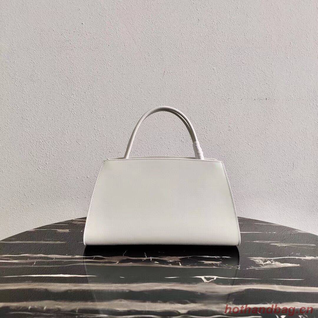 Prada Nappa Leather Prada Symbole bag 1BB327 white