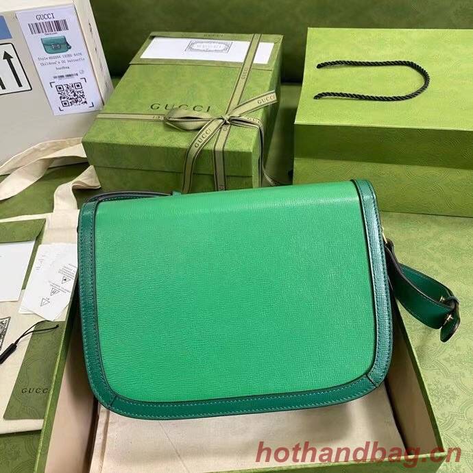 Gucci Horsebit 1955 small shoulder bag 602204 green