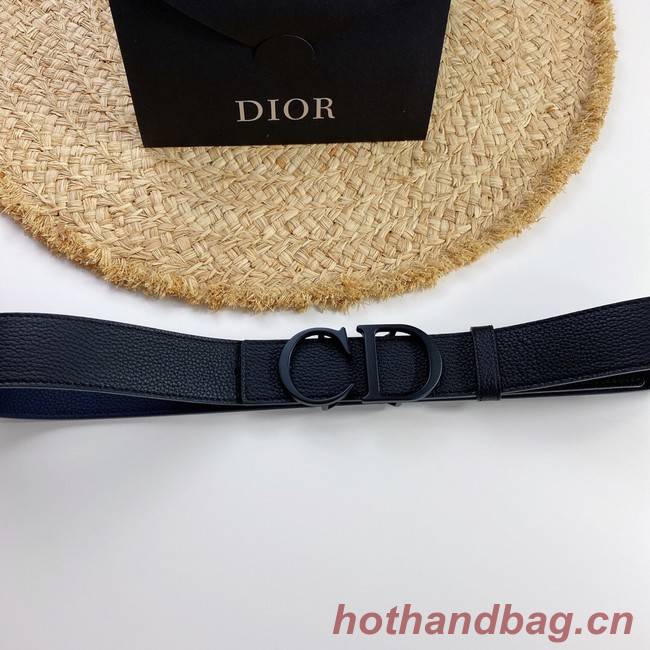 Dior Calf Leather Belt 35MM 2660 black