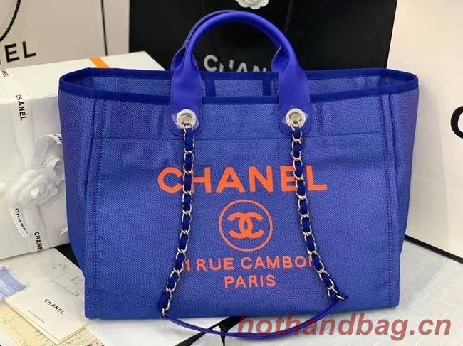 Chanel Original large shopping bag 66941 blue