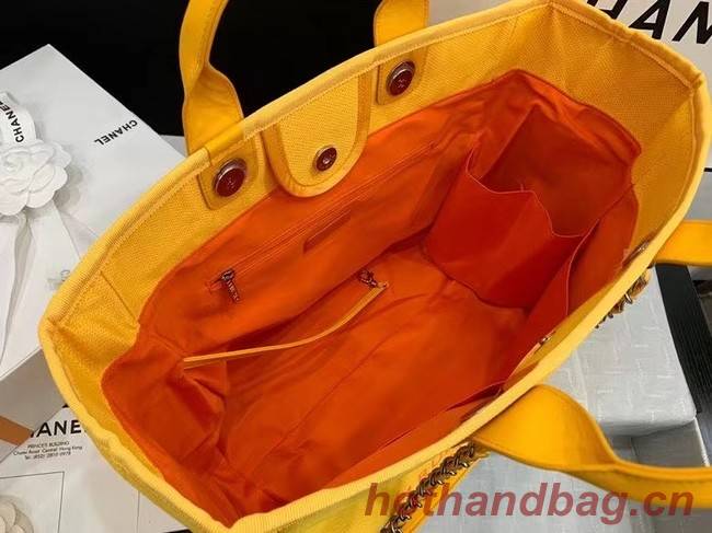 Chanel Original large shopping bag 66941 yellow