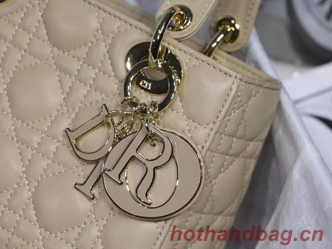 LADY DIOR MY ABCDIOR BAG Cannage Lambskin M0538O Beige