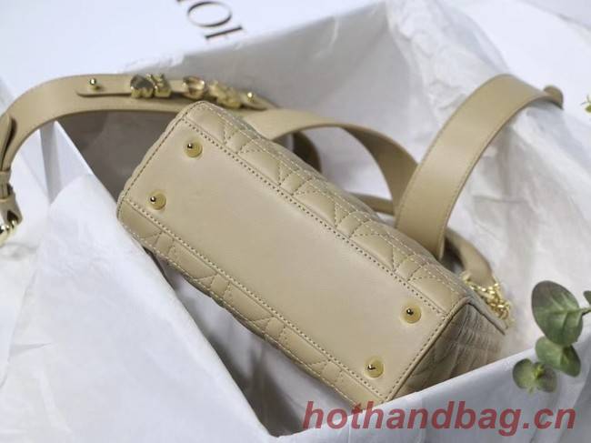 LADY DIOR MY ABCDIOR BAG Cannage Lambskin M0538O Beige