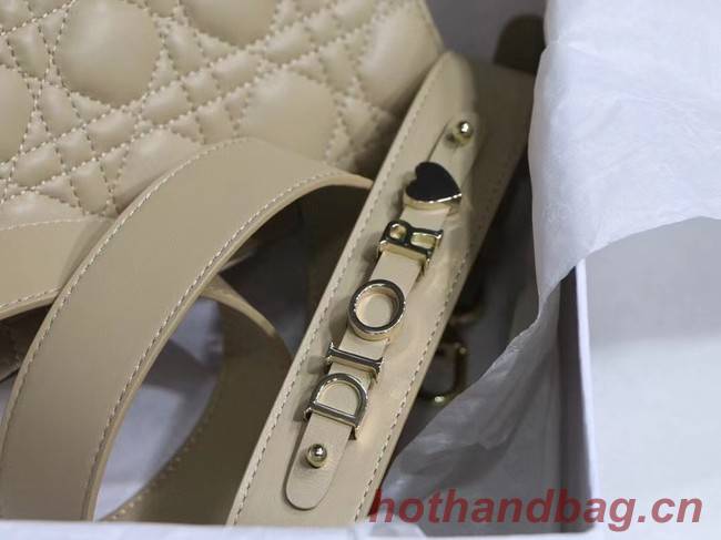 LADY DIOR MY ABCDIOR BAG Cannage Lambskin M0538O Beige