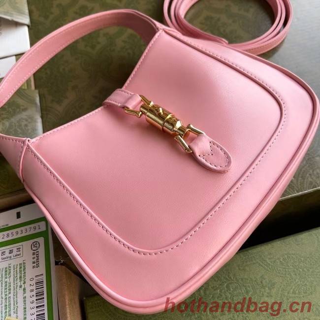 Gucci Jackie 1961 mini hobo bag 637091 Pink