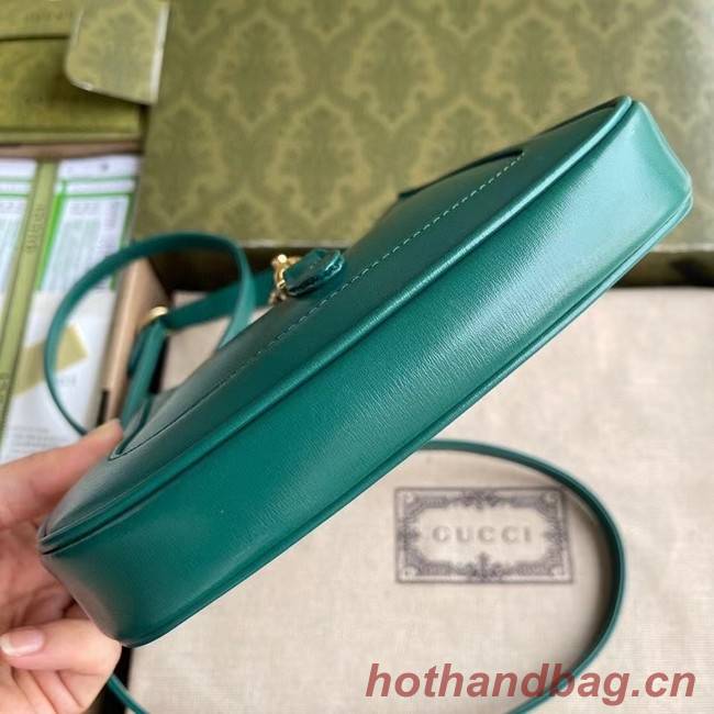 Gucci Jackie 1961 mini hobo bag 637091 green