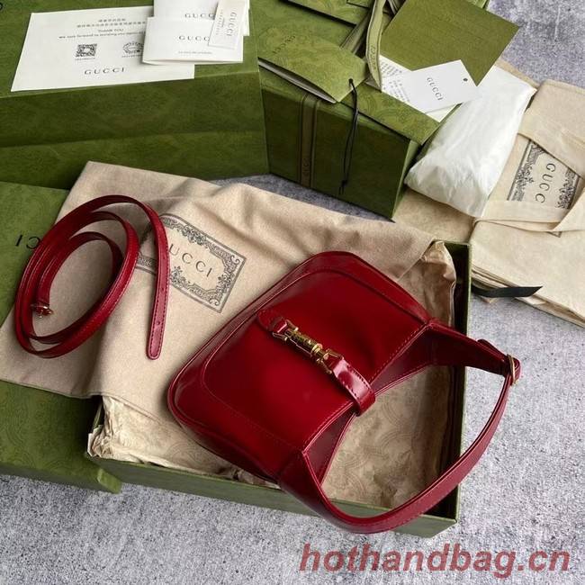 Gucci Jackie 1961 mini hobo bag 637091 red