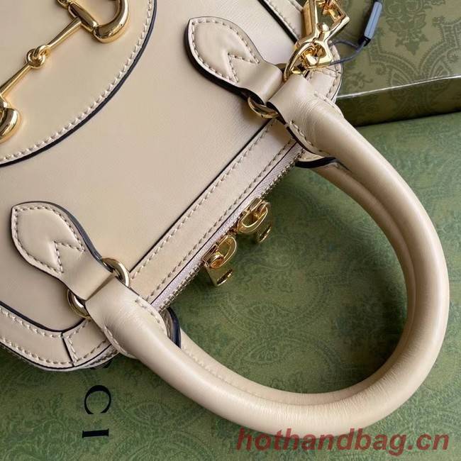 Gucci Horsebit 1955 mini top handle bag 640716 Beige