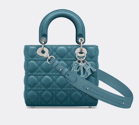 LADY DIOR MY ABCDIOR BAG Cannage Lambskin M0538O blue