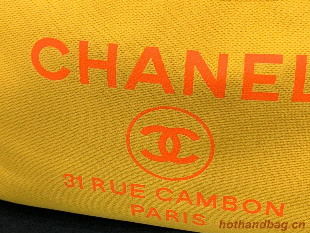 Chanel Original Medium Shopping Bag 67001 Yellow