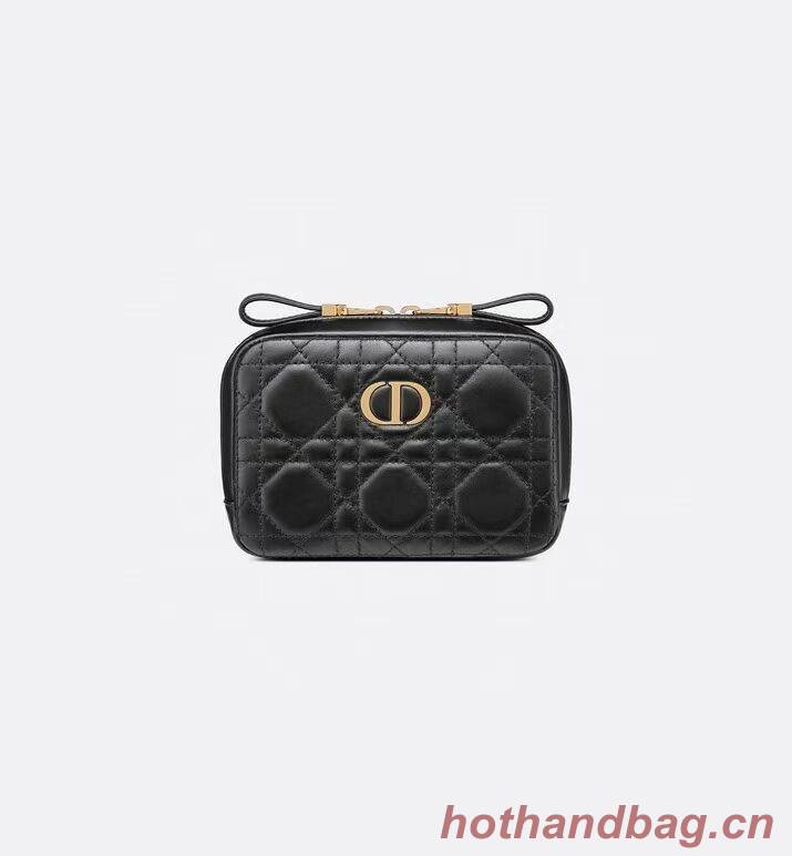 DIOR Black Cannage Supple Calfskin C2171