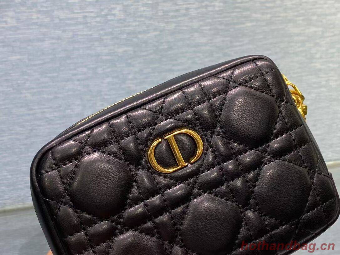 DIOR Black Cannage Supple Calfskin C2171