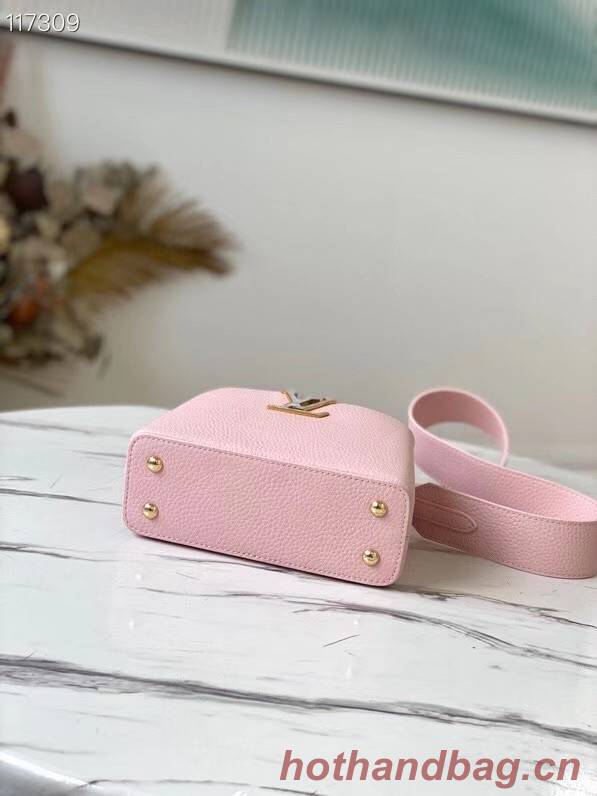 Louis Vuitton CAPUCINES MINI M56982 light pink