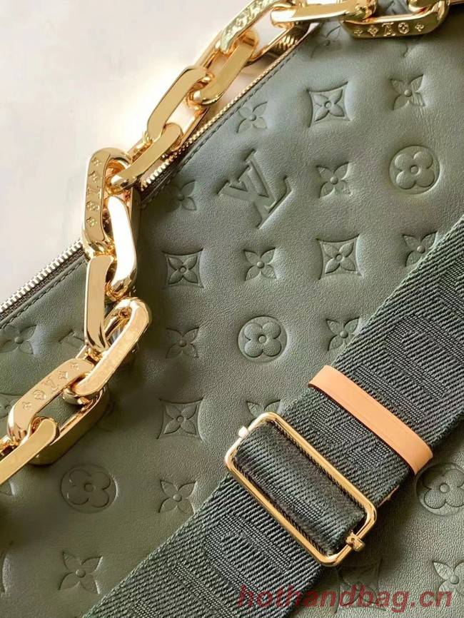 Louis Vuitton COUSSIN MM M57782 Khaki Green