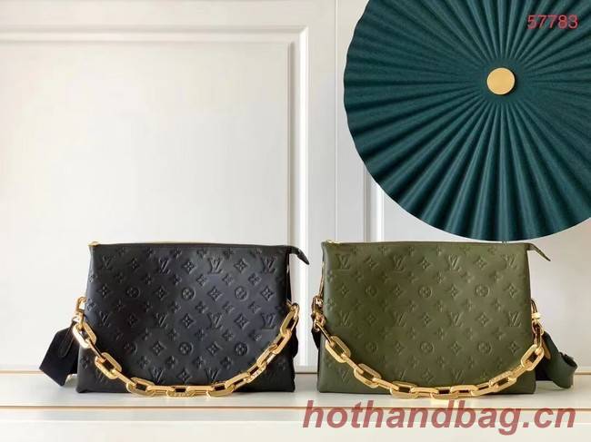 Louis Vuitton COUSSIN MM M57782 Khaki Green