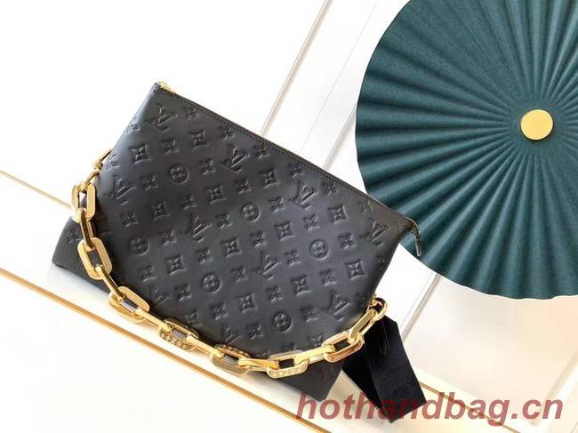 Louis Vuitton COUSSIN MM M57783 black