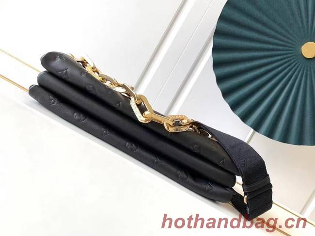 Louis Vuitton COUSSIN MM M57783 black