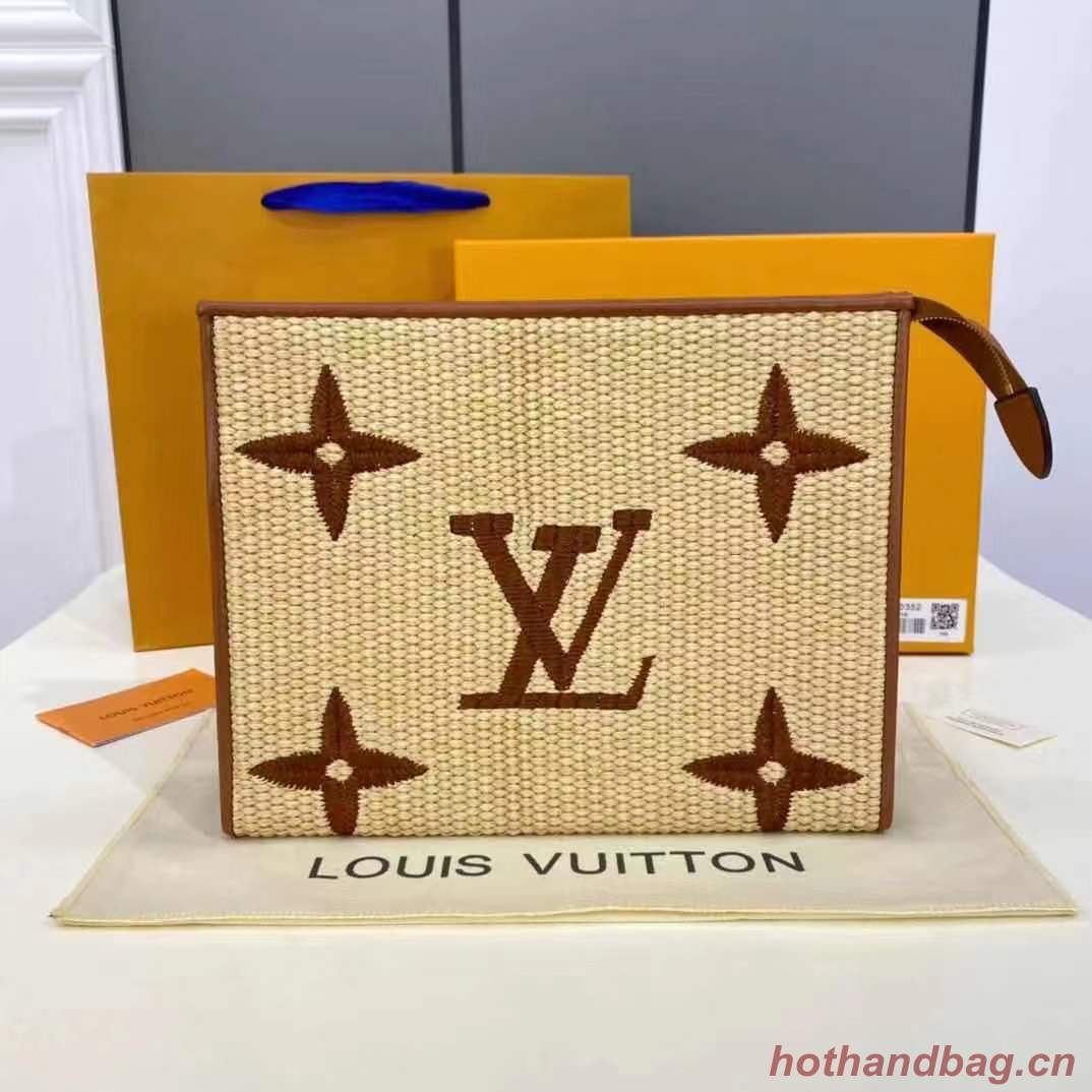 Louis Vuitton POCHETTE VOYAGE MM M30762 brown