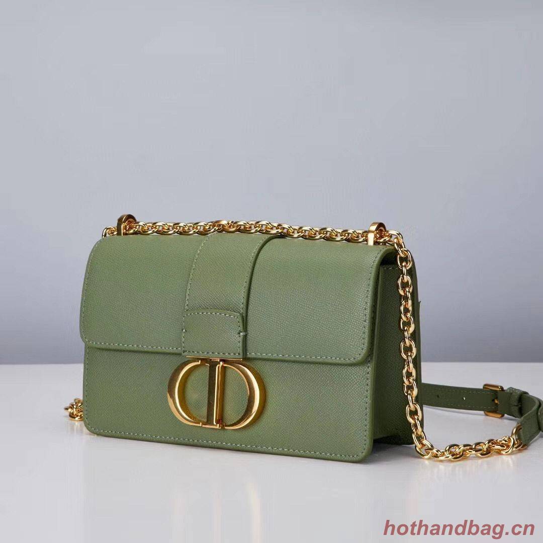 DIOR 30 MONTAIGNE BAG Box Calfskin M9203UM Matcha green