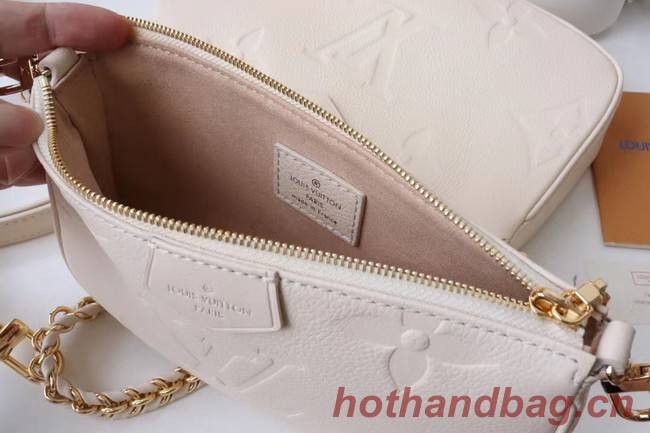 Louis Vuitton MULTI POCHETTE ACCESSOIRES M45777 white