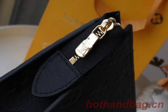 Louis Vuitton Monogram Empreinte POCHETTE VOYAGE MM M41058 black