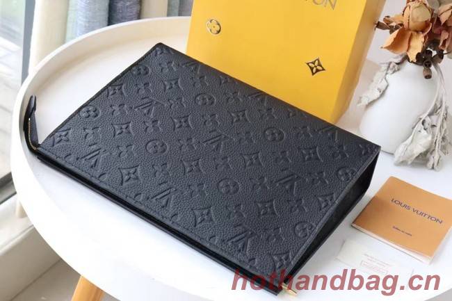 Louis Vuitton Monogram Empreinte POCHETTE VOYAGE MM M41058 black