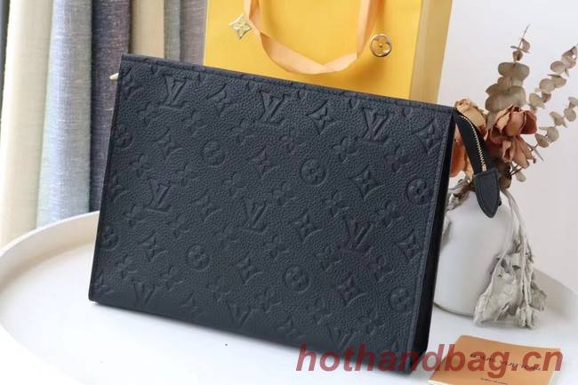 Louis Vuitton Monogram Empreinte POCHETTE VOYAGE MM M41058 black