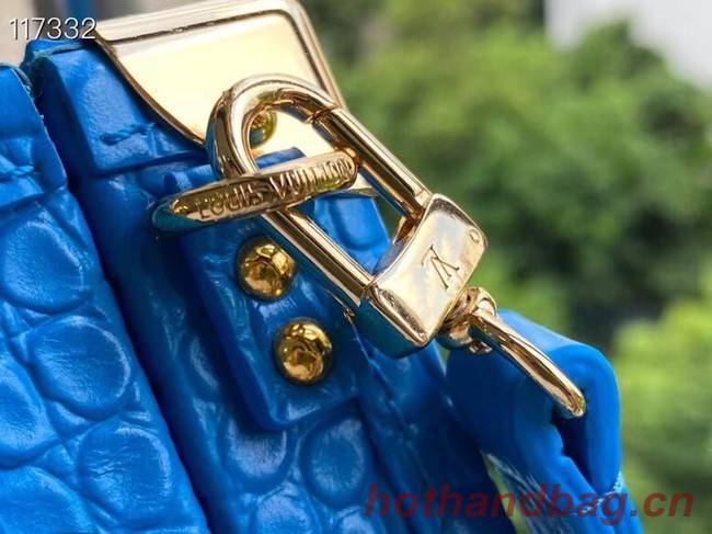 Louis vuitton original PETITE MALLE N92049 blue