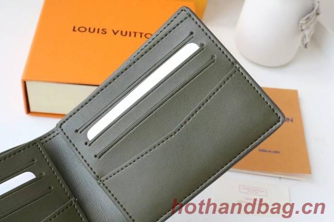 Louis Vuitton ORGANIZER SLENDER WALLET M60332 Khaki