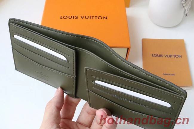 Louis Vuitton ORGANIZER SLENDER WALLET M60332 Khaki