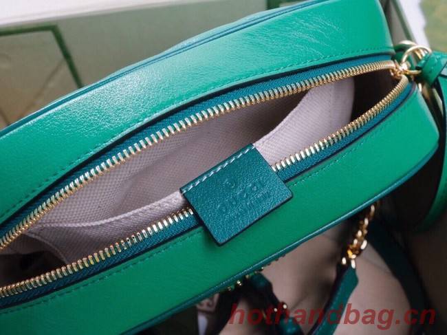 Gucci GG Marmont small shoulder bag 447632 Bright green