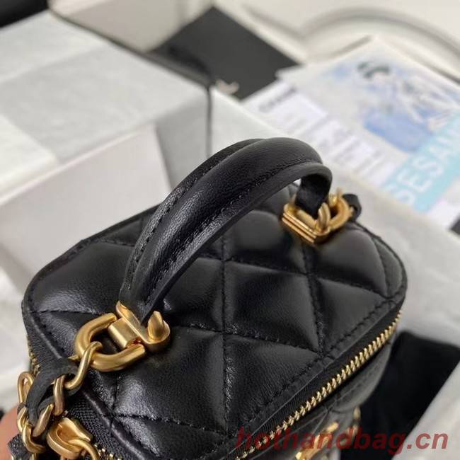 Chanel Original Small classic chain box handbag AP2198 black