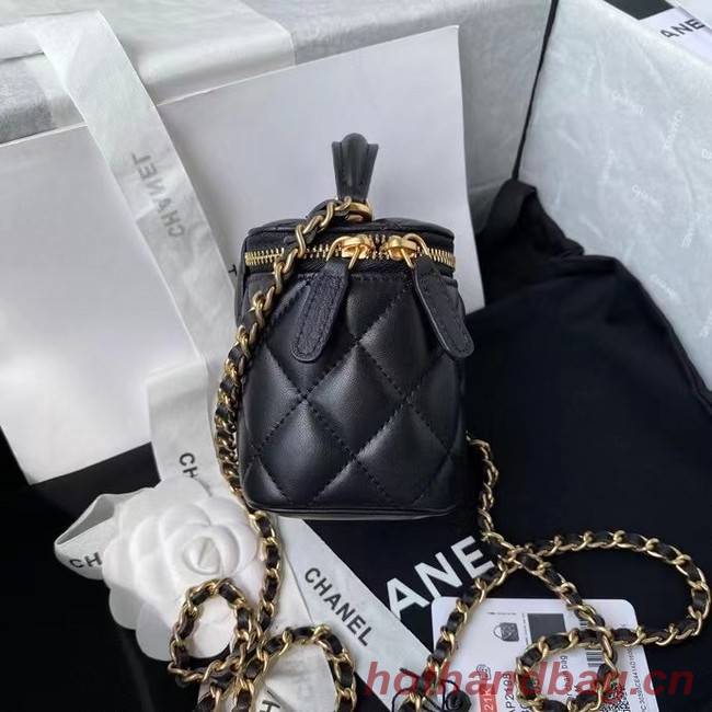 Chanel Original Small classic chain box handbag AP2198 black