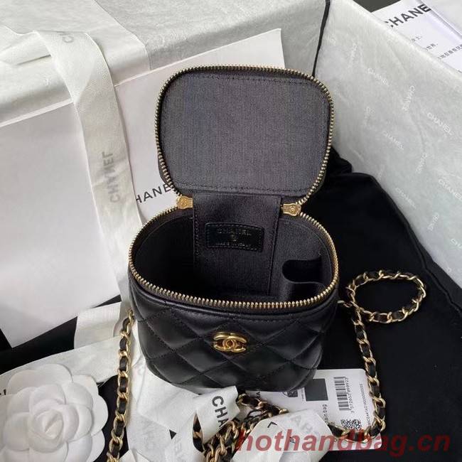 Chanel Original Small classic chain box handbag AP2198 black