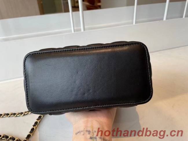 Chanel Original Small classic chain box handbag AP2199 black