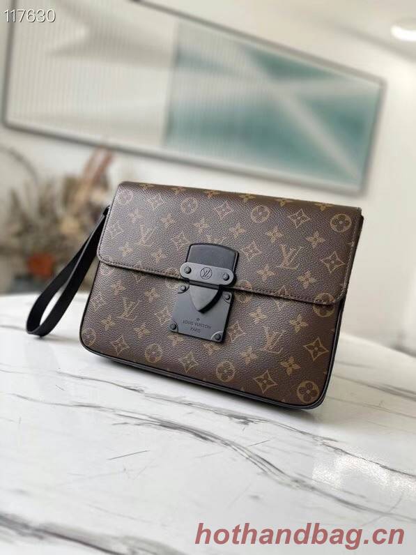 Louis Vuitton Original Monogram Canvas Zipper Clutch bag M80560 black