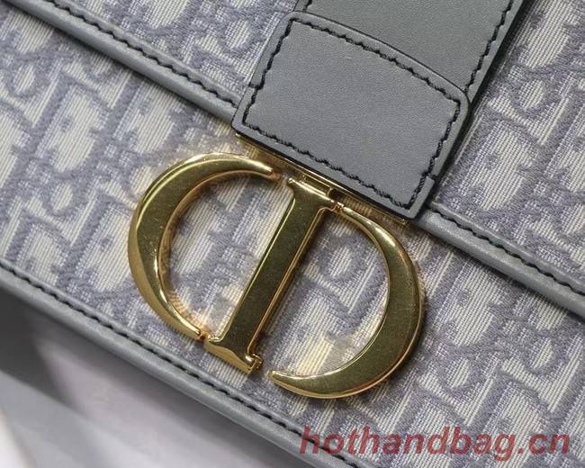 Dior 30 MONTAIGNE BAG Oblique Jacquard M9203UT Gray