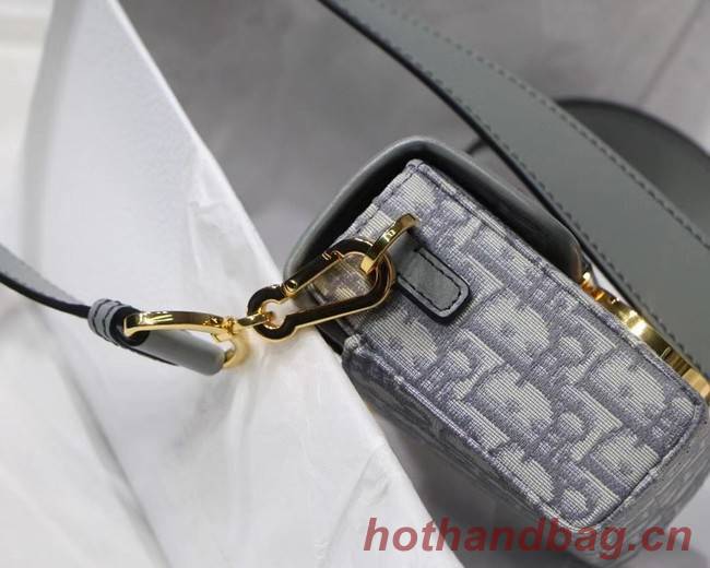 Dior 30 MONTAIGNE BOX BAG Oblique Jacquard M9204UT Gray