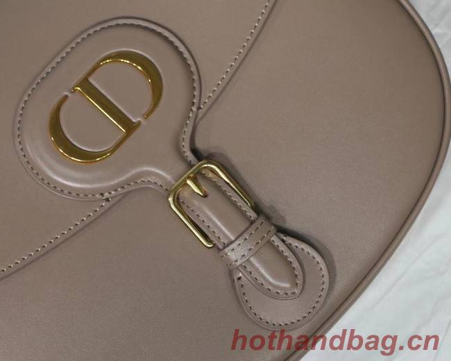 MEDIUM DIOR BOBBY BAG Warm Taupe Box Calfskin M9319U