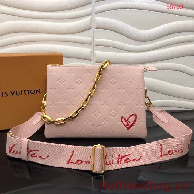 Louis Vuitton COUSSIN PM M57790 pink