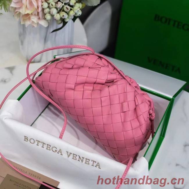 Bottega Veneta MINI POUCH 585852 Cherry Blossom powder