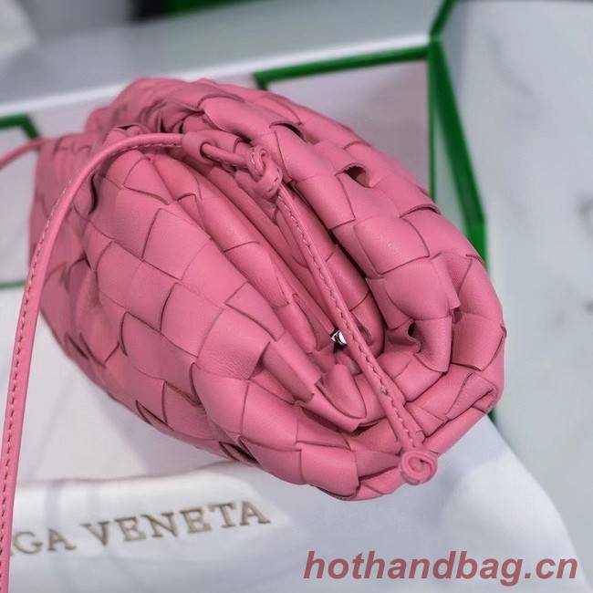 Bottega Veneta MINI POUCH 585852 Cherry Blossom powder