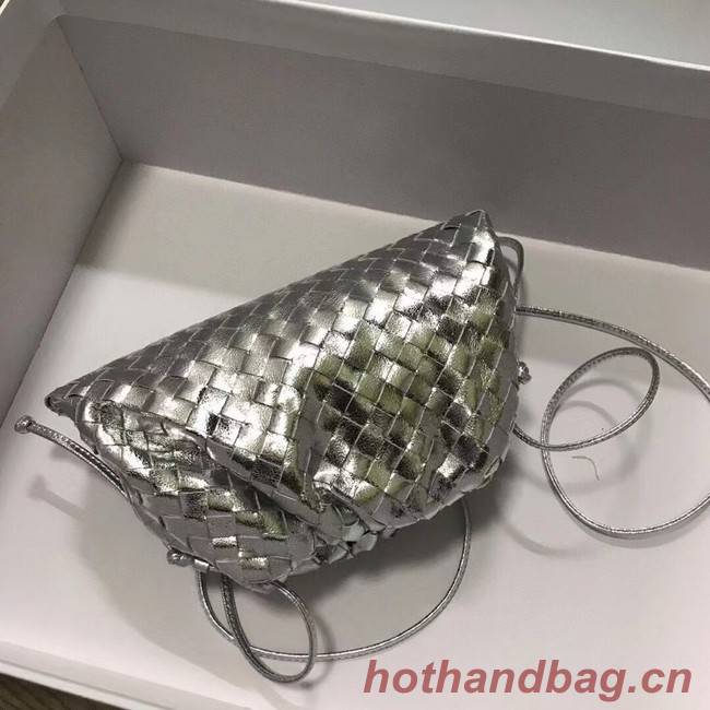 Bottega Veneta MINI POUCH 585852 SILVER