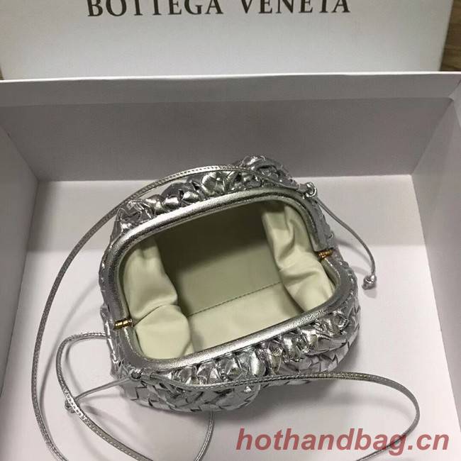 Bottega Veneta MINI POUCH 585852 SILVER