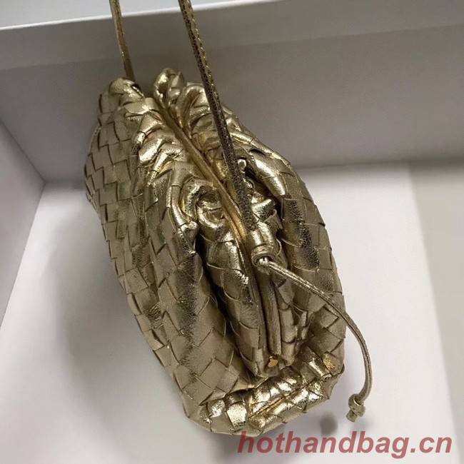 Bottega Veneta MINI POUCH 585852 gold