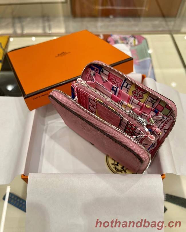 Hermes Constance Wallets espom leather H2298 pink