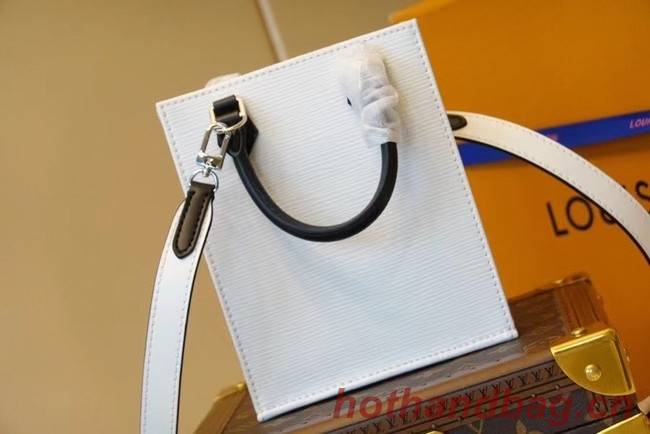 Louis Vuitton PETIT SAC PLAT M80168 white&black