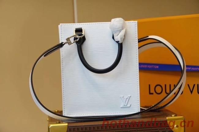 Louis Vuitton PETIT SAC PLAT M80168 white&black