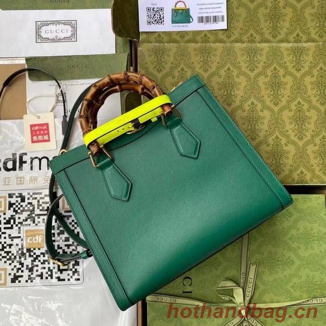 Gucci Diana small tote bag 660195 Emerald