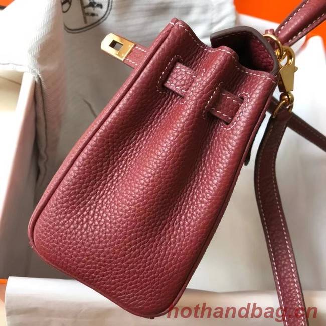 Hermes Birkin Togo Leather 22590 Burgundy